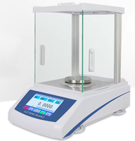 Balance analytique de laboratoire électronique à écran tactile 0.1mg 0.0001g 220g avec étalonnage interne