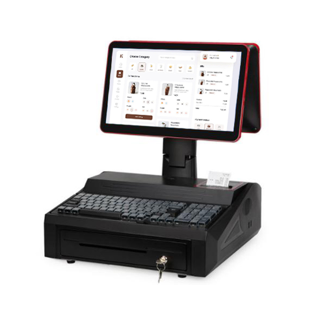 15.6" Smart Software Hardware All in One Pos System Pc Cash Register Terminal Machine Printer Scanner Supermarket NFC Checkout