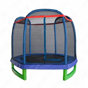 Trampoline With Safety Net Proper Price Top Quality Outdoor Trampoline Park 7Ft Outdoor Trampoline With Safety Net