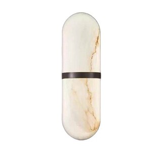 Rebel Natural Marble Wall Lamp L100 H300 <b>LED</b> <b>Light</b> Source For Living <b>Room</b> Bedroom Hallway - Product Image 5