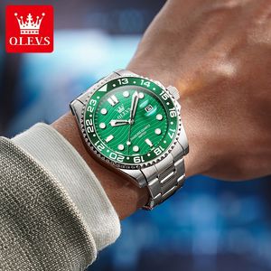 OLEVS 3610 OEM personalizado de lujo clásicos Logotipo de acero marca calendario impermeable luminoso reloj de Negocios Deportes reloj de cuarzo para hombre - Product Image 4