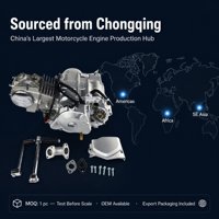 Moteur de moto 125cc à prix de gros, OEM ODM, marque privée, quatre temps, embrayage automatique pour importateurs de VTT