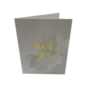 Tùy Chỉnh Sang Trọng Mù Vàng Lá 3D Dập Nổi Thiệp Chúc Mừng Cảm Ơn Bạn Thẻ In Ấn Cứu Trợ Logo Gấp Thẻ Chăm Sóc - Product Image 2