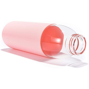 Botella de Agua Deportiva Portátil de Vidrio de Borosilicato Alto con Funda de Silicona - Product Image 3