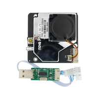 Sensor de Partículas Láser PM2.5 SDS011, Sensor de Polvo de Alta Precisión con Cable de Datos USB para Monitoreo de la Calidad del Aire