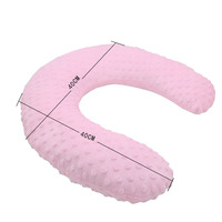 Coussin confortable et doux en forme de U pour animaux de compagnie, jouet à mâcher pour chat et chien, coussin rond pour se reposer, nid douillet pour chat, pour un sommeil profond