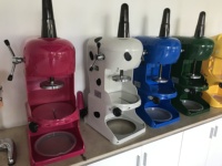 Machine à glace pilée professionnelle électrique pour blocs de neige