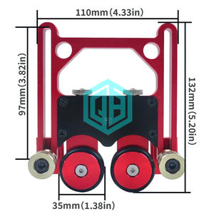 Guías en stock de corte claro, rueda unidireccional elástica, tablero de plumas ajustable, guías de rodillos antirrebote, herramienta de empuje de seguridad - Product Image 2