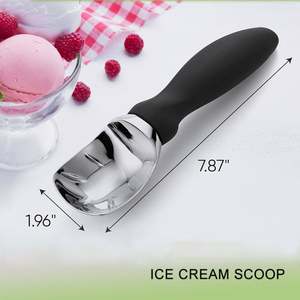 Cuchara profesional de alta resistencia para helado, sorbete, masa de galletas, yogur helado y gelato, al por mayor - Product Image 2