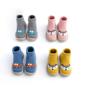 冬用暖かい幼児用ウォーキングシューズ滑り止めソフトソールベビー室内履物1-3歳 - Product Image 2