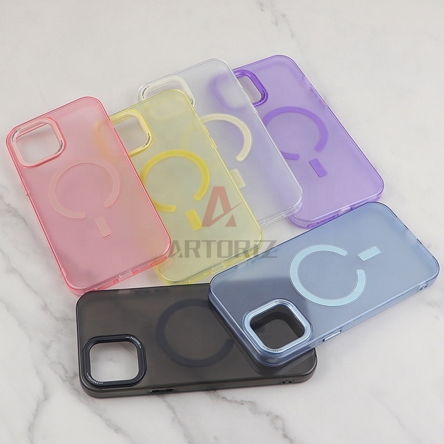 3 in 1 Matte Wireless Charging Phone case Magnetic case Mobile Phone case for iphone 15 14 13 12 X XR XS