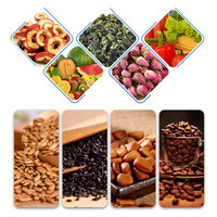 Séchoir à tambour rotatif à farine de bois à grand rendement, séchoir à cosse de riz