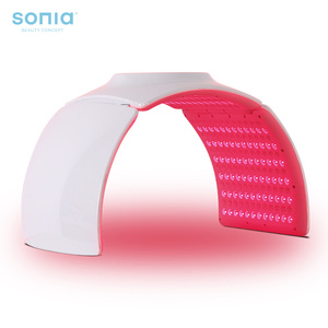 8 Color Multi-function LED Photon Light Desktop Type Foldable Commercial Use Face Care Beauty Instrument for Skin Protection