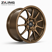 Rines de Aleación Forjados Monobloque de Lujo ZL Compatibles con Toyota Crown de 19, 20 y 21 Pulgadas, Diseño Multirradio Personalizado, Ajuste OEM