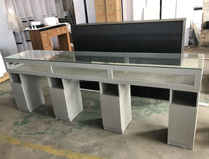 MESA DE MANICURA con ventilación imc <span class=keywords><strong>para</strong></span> salón de uñas, mesa de lujo <span class=keywords><strong>para</strong></span> salón de belleza - Product Image 5