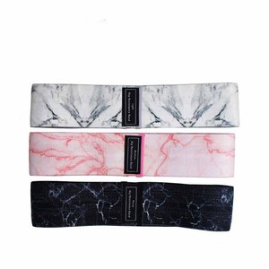 Hot Sale Latex Resistance <b>Bands</b> Gym Exercise Fabric <b>Workout</b> Booty Trainer with 3 Levels Anti-Slip Elastic <b>Workout</b> Essentials - Product Image 2