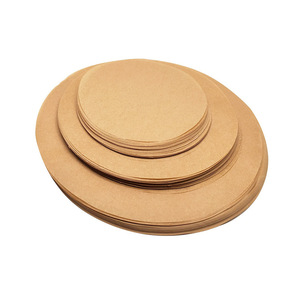 Round Oil Absorbing Paper Sheets 50 100 200 500 Sheets Disposable Food Grade Baking Steamer Liners Air Fryer Paper - Product Image 1