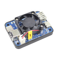 Raspberry Pi 5 5V 5A PD Power Converter Expansion Board DC Power Supply 12V to 5V Step-Down Module