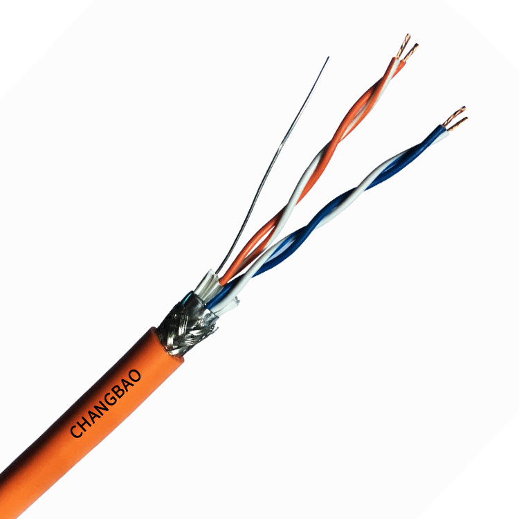 23AWG Shielded Communication Cable FTP Cat6