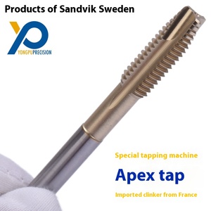 Special Metric Stainless Steel Titanium Alloy Drill M3 4 5 6 Puxian Tip <strong>Tap</strong> Model Imported SANDVIK HSS <strong>Taps</strong> Die Type <strong>Machine</strong> <strong>Tap</strong> - Product Image 2
