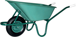 Carretilla de rueda de construcción de plástico y acero, resistente, colorida, gran oferta, artículos de envío - Product Image 5