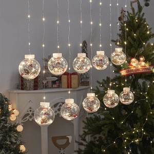 Nouvelle conception <span class=keywords><strong>de</strong></span> guirlande lumineuse LED en forme <span class=keywords><strong>de</strong></span> Père Noël et <span class=keywords><strong>de</strong></span> <span class=keywords><strong>bonhomme</strong></span> <span class=keywords><strong>de</strong></span> <span class=keywords><strong>neige</strong></span>, décoration <span class=keywords><strong>de</strong></span> Noël, fil <span class=keywords><strong>de</strong></span> cuivre imperméable, guirlande lumineuse féerique - Product Image 6