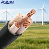 Kabel Daya Berlapis Baja SinoShine YJV22 0.6/1KV 10-400mm2 2-5 Inti Tembaga Isolasi XLPE Selubung PVC