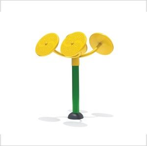 Équipement de fitness extérieur en acier inoxydable à haute durabilité pour les espaces de gymnastique de parc public à long terme - Product Image 5