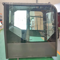 Cabine d'excavatrice Komatsu PC60-8 PC70-8 d'occasion, pièce de machinerie de construction de haute qualité avec garantie de 3 mois