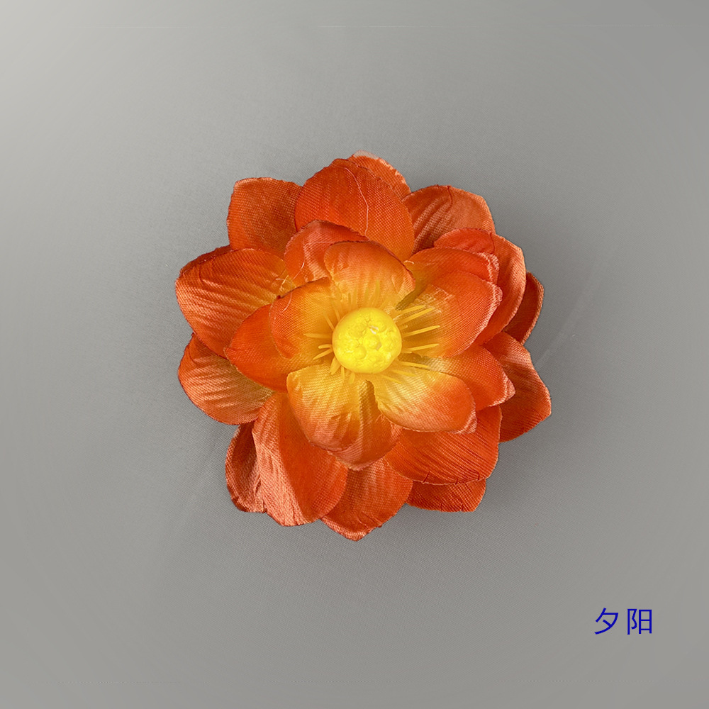 Fleur de lotus 10 cm - Lumière du coucher du soleil