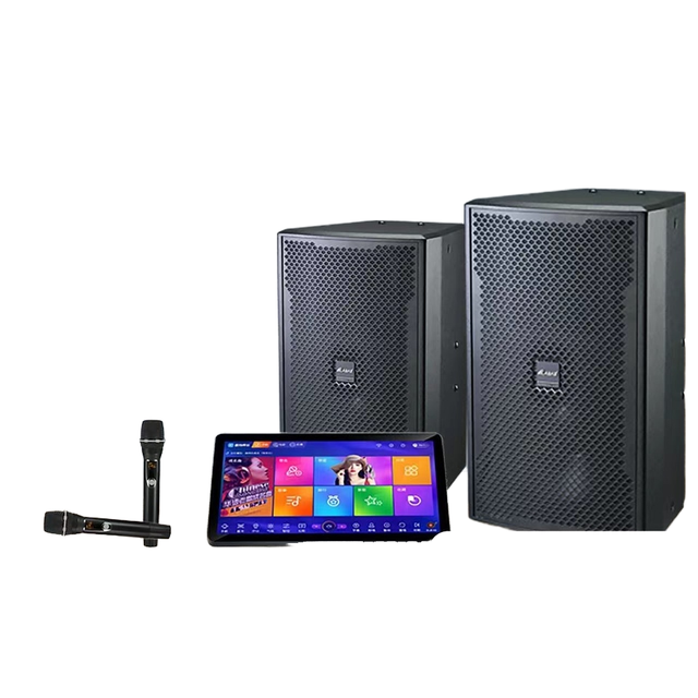 2025 New Model All-in-One 19.5-inch Touchscreen Karaoke Machine System Microphone KTV Singing Cloud Download New Karaoke Player