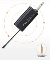 Mikrofon Karaoke Nirkabel Genggam Ganda E58 UHF Isi Ulang dengan Kondensor Omni-directional, Peredam Kebisingan, dan Lampu LED