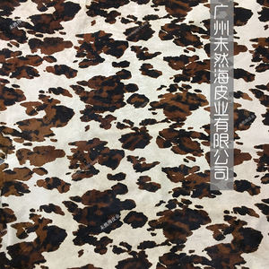 Cuero Genuino con Estampado <span class=keywords><strong>de</strong></span> <span class=keywords><strong>Vaca</strong></span> Lechera Marrón, Nueva Versión del Estampado <span class=keywords><strong>de</strong></span> Crin <span class=keywords><strong>de</strong></span> Caballo - Product Image 2