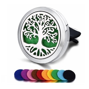 Penyegar udara mobil, klip Diffuser parfum mobil penyegar udara otomatis, liontin parfum minyak esensial - Product Image 1