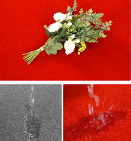 Roter Hochzeits-Event-Teppich 6mm Dicke 2m x 20m Hochwertiger roter Teppich mit PVC-Gummi basis Lebensdauer von 2 Jahren Teppichen