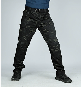 Pantalones cargo DF IX7 versión verano, camuflaje ripstop, camuflaje CP negro, verde caqui, gris, venta al por mayor. - Product Image 5