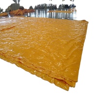 Bâche en PVC imperméable de haute qualité de 6m, bâche en PVC robuste en feuilles de plastique de différentes couleurs