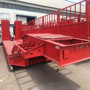 Remolque de Plataforma Baja, Remolque de Cama Baja, Semirremolque Cerrado de Plataforma Baja para Camionetas - Product Image 3