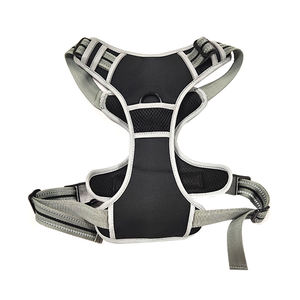 Correa de nailon de alta calidad, arnés para mascotas, deporte reflectante transpirable/producto de moda con hebilla ajustable de Metal hecha de PU - Product Image 5