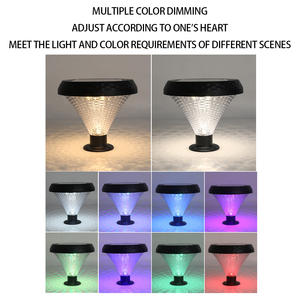 <span class=keywords><strong>Solaire</strong></span> IP65 évalué grande <span class=keywords><strong>boule</strong></span> LED entrée voie jardin Post Globe pilier réverbère résidentiel extérieur - Product Image 5