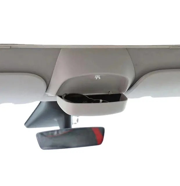 Kính trường hợp xe nội thất Kính mắt bảo vệ lưu trữ Box Organizer núi trên mái ABS Chất liệu kính mát chủ cho Tesla