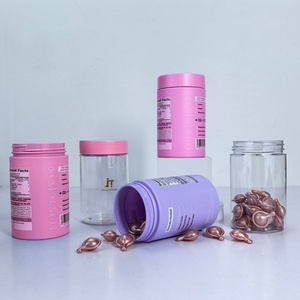 Envase de Plástico Personalizado de 100 ml y 120 ml, Botella de Plástico Mate para Pastillas, Cápsulas, Vitaminas, Medicamentos y Dulces - Product Image 2