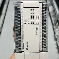 Controlador PLC Delta DVP40EH00R3 Original, Salida de Relé de 40 Puntos, 24DI 16DO, Unidad CPU con RS485 para Maquinaria de Transporte de Empaques