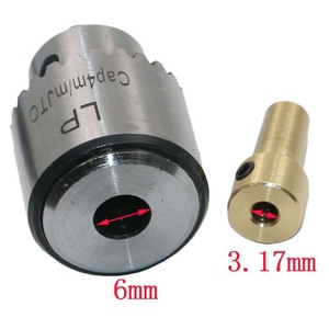 Jeu de mandrins de perceuse, 4 pièces, 0.3-4mm, tige droite à 3 mâchoires pour mini perceuse électrique avec clé Allen et manchon - Product Image 3