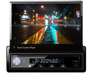 Pantalla táctil 1 Din música <span class=keywords><strong>Mp4</strong></span> Mp5 reproductor de vídeo Dvd Multimedia 7 pulgadas Android Audio estéreo Radio de coche - Product Image 3