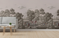 Papier peint moderne de luxe écologique ignifugé grand format Animal spatial Papier peint pour enfants Salons et maisons d'enfants