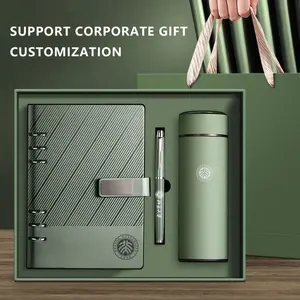 Hot Selling Business Companion Personalised Notebook Gift Set 2024 Pens With Custom Logo