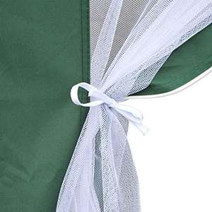 Esterna impermeabile 2x2x2m gazebo esagonale mobili esagonale gazebo in metallo con mesh zanzariera - Product Image 5