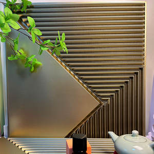 Painel de Parede 3D em PVC Ecológico e Moderno, à Prova de Umidade, Durável e de Rápida Instalação para Paredes Residenciais Modernas - Product Image 5