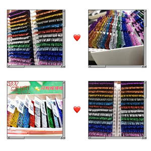 Vente en gros d'extensions <span class=keywords><strong>de</strong></span> <span class=keywords><strong>cils</strong></span> <span class=keywords><strong>de</strong></span> couleur pailletée <span class=keywords><strong>de</strong></span> haute qualité <span class=keywords><strong>Cils</strong></span> personnalisables <span class=keywords><strong>de</strong></span> marque privée - Product Image 2